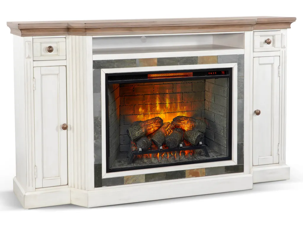 AlderwoodWhiteFireplace