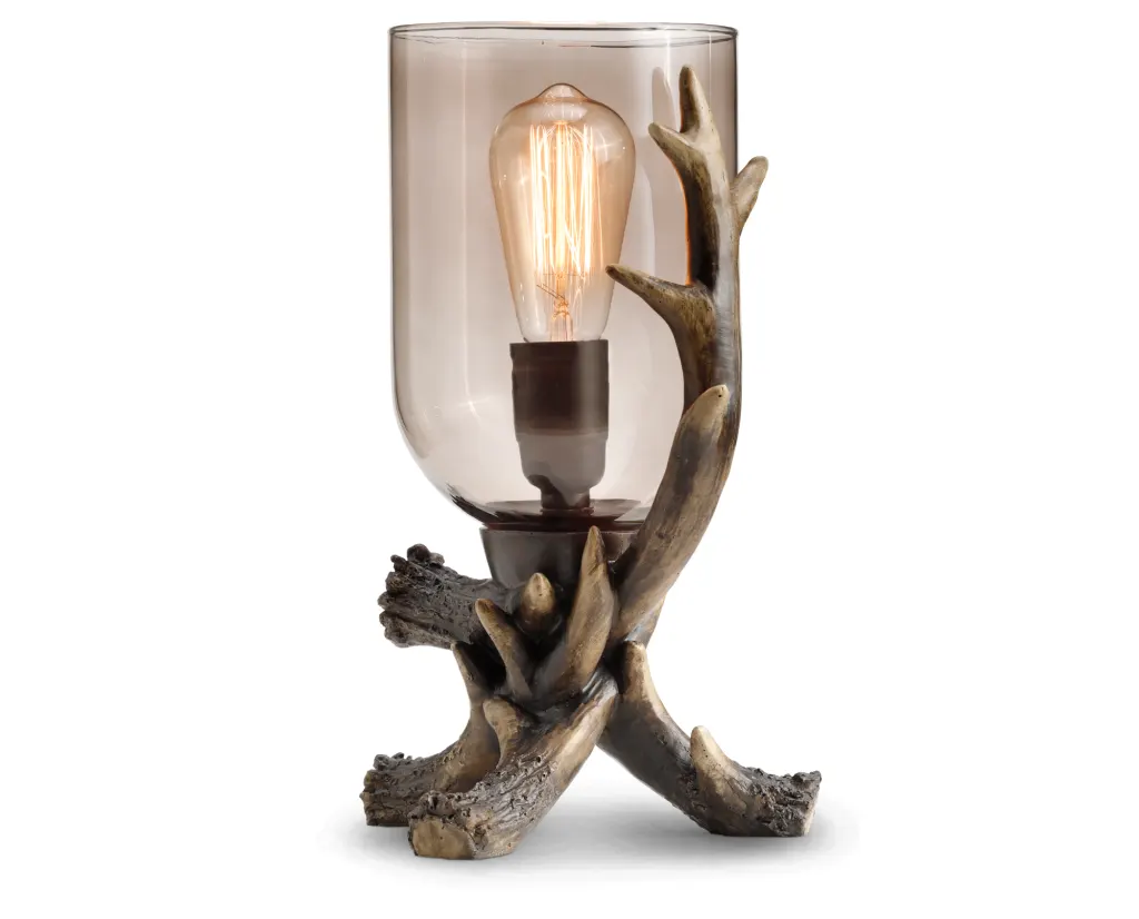 AntlerSmokedGlassTableLamp_sshgjt