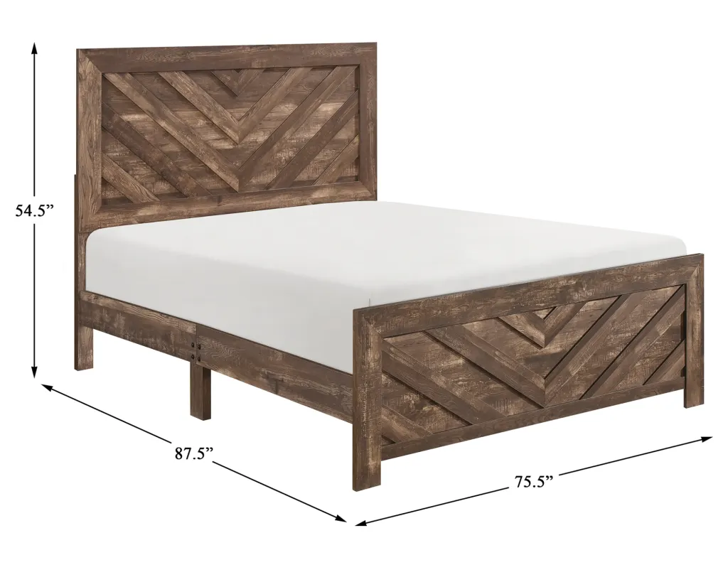 BayouIIBrownCalKingBed1