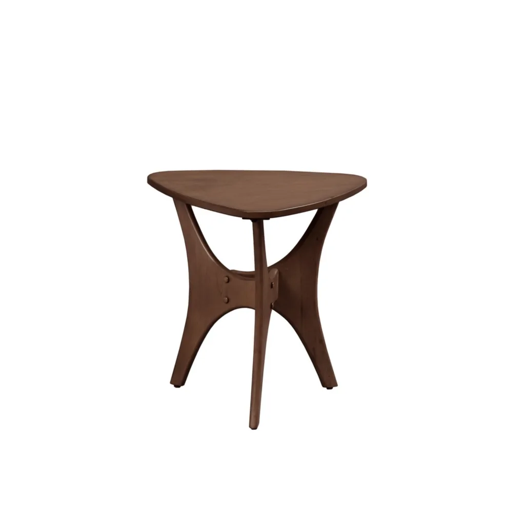 BlazeBrownTriangularEndTable01202502