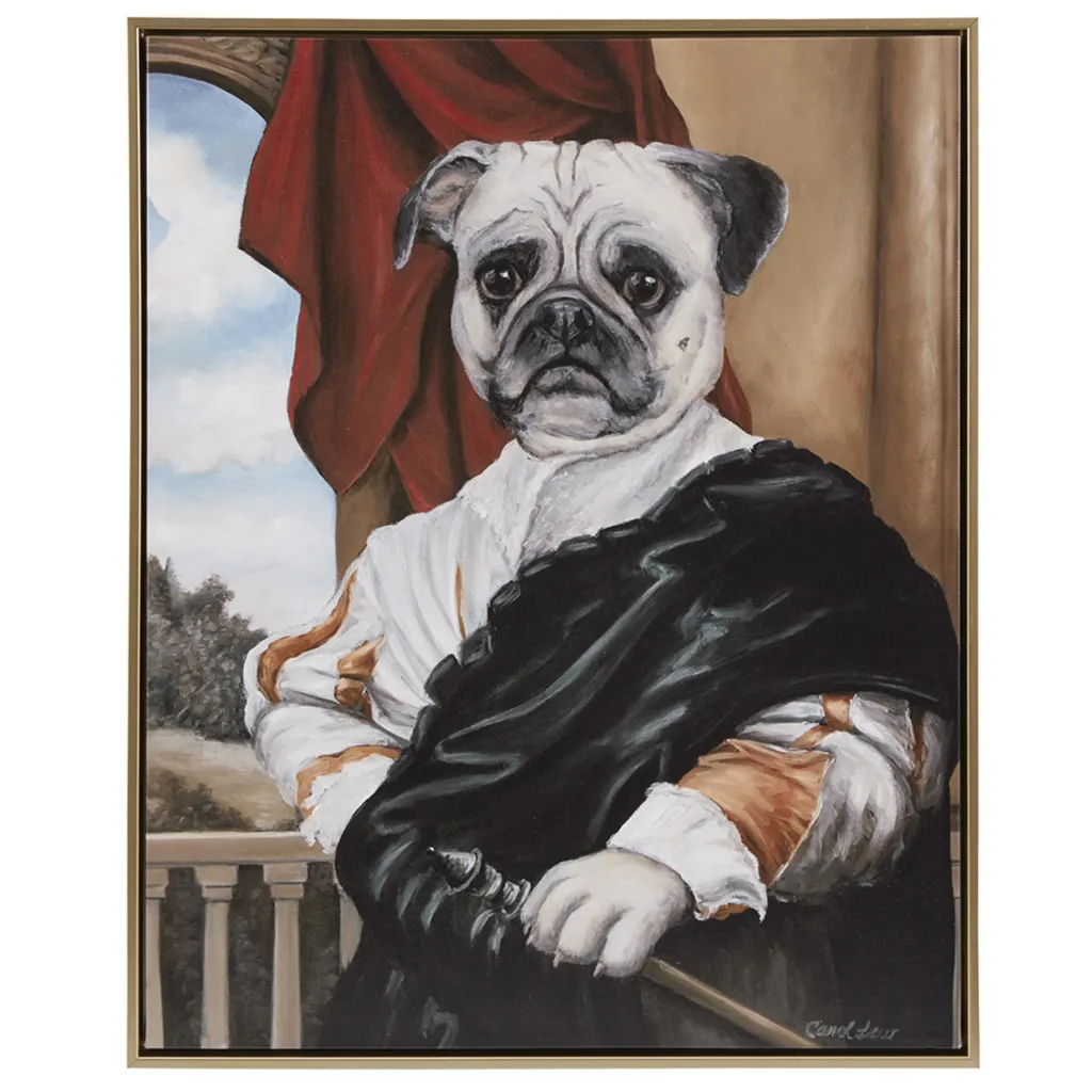 CaptainPugFramedCanvas12202401