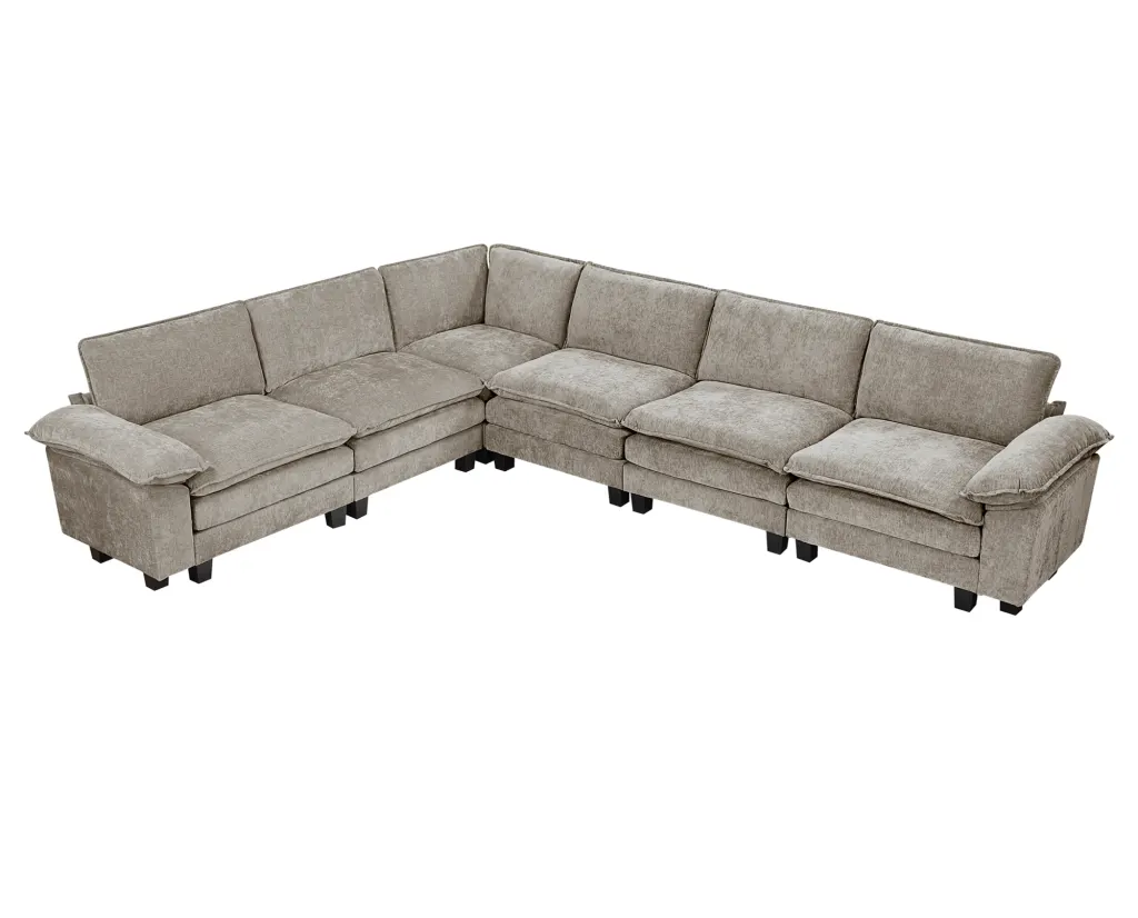 DwellisPewter6PcSectional1