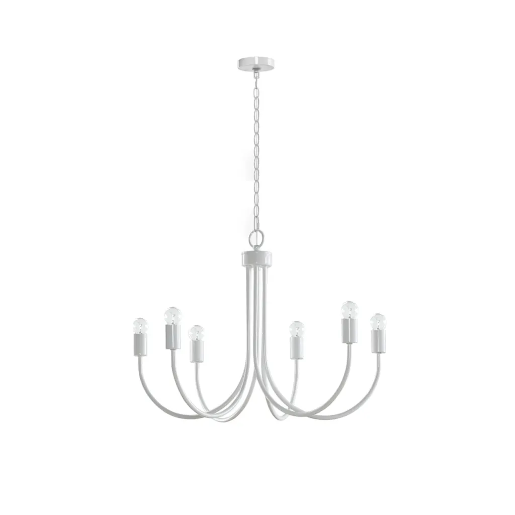 EllieWhite6LightChandelier12202401