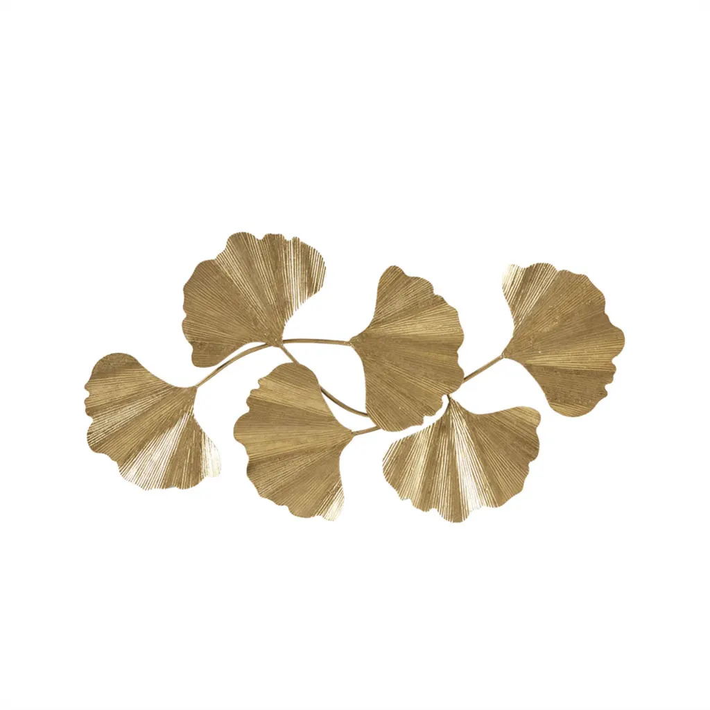 FayeGoldFoilLeafWallDecor12202401