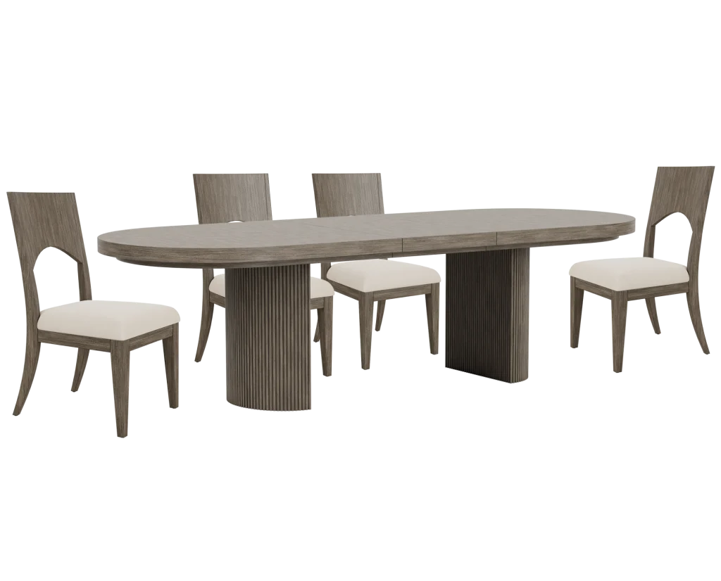 LoftlineOvalDngTble5pcSet