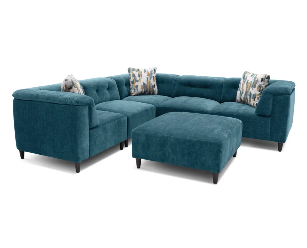 Lux_6_Pc_Sectional-Teal-Turn