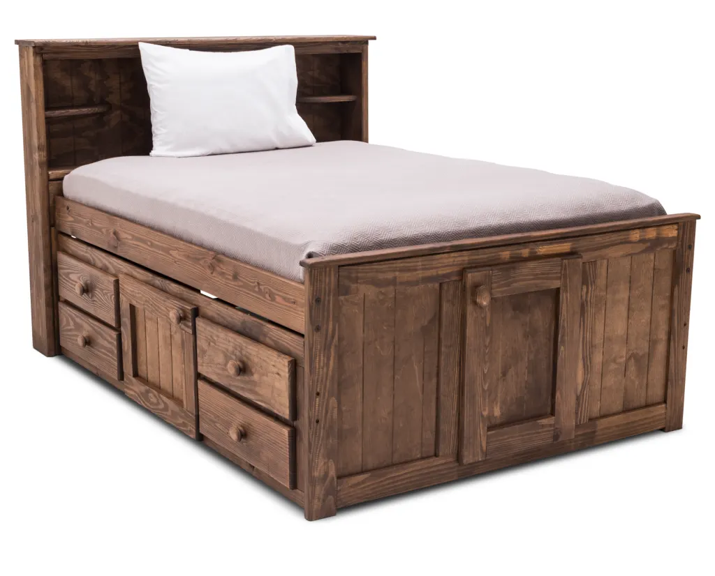 MoabFullBookcaseBed4DrawerUnderdresserChestnutTurn_hc3jgv