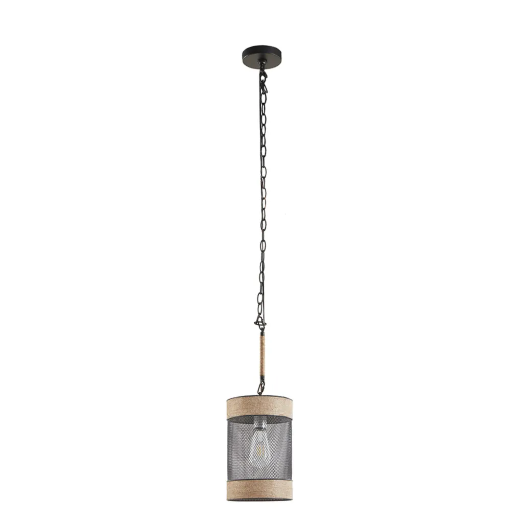 OrionRopeMetalMeshPendantLight12202401