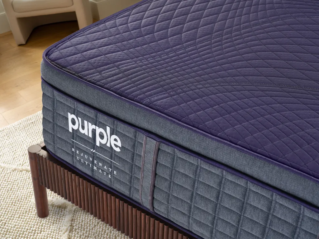 PurpleRejuvenateUltimateMattressCornerDetailRoomMay202503