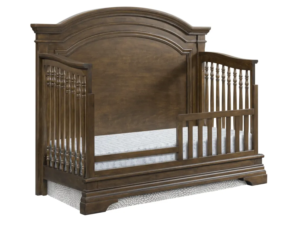 RemyRosewoodArchedToddlerBed1