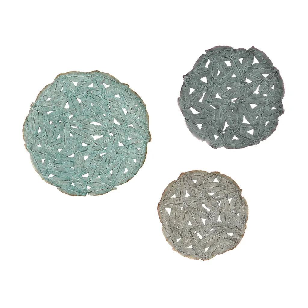 RossiWallDecorMetalSet3Blue12202401