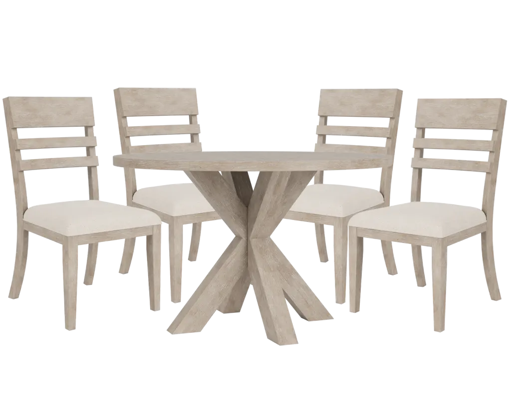 SaltstoneRndDngTbl5pcSet