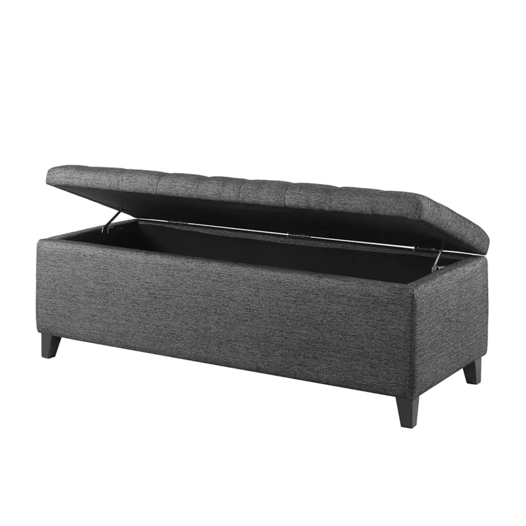 ShandraCharcoalUpholsteredStorageBench01202501
