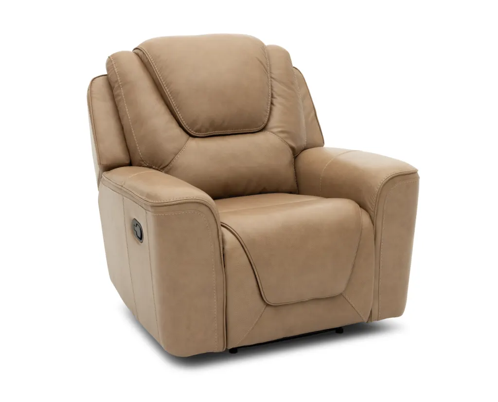 StrykerLeatherManualReclinerLtBrownMarch202601