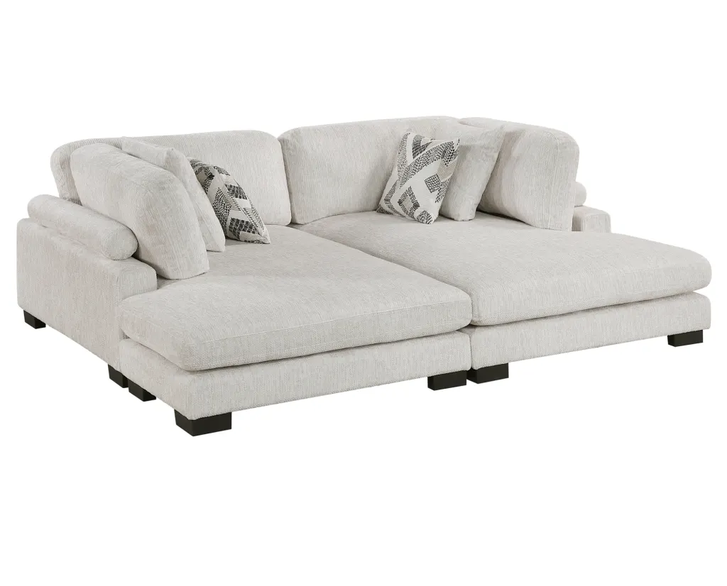 TinsleyBeige2PcDblChaise1