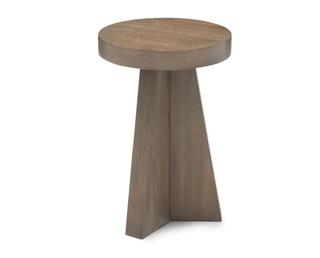 XavierRoundAccentEndTableBrownFebruary202601